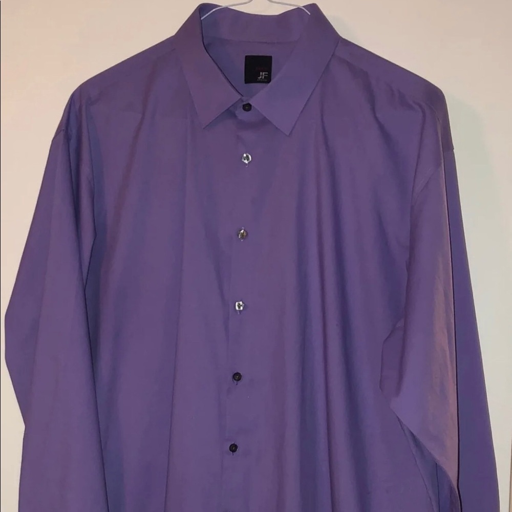 Big & Tall purple dress shirt